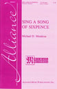 Sing a Song of Sixpence SA choral sheet music cover